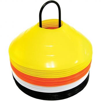 SKLZ 20-Pack Multi-Color Agility Training Cones - 2 Inches