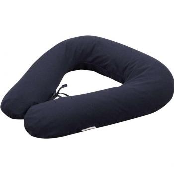 Cojín de Lactancia Jyoko Black Series - Almohada de Lactancia y Cojín para Dormir, ergonómico, con funda extraíble y lavable, ideal para dar de mamar y como soporte para el bebé