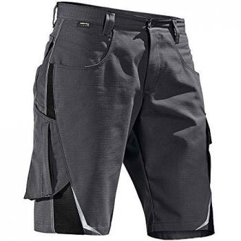 Bermudas de Trabajo Kübler Pulsschlag 2524, Color Antracita/Negro, Talla 58, Material Mezcla Liviana