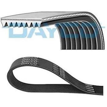 Correa acanalada en V poli V DAYCO 8PK1505HD, tipo de producto: correa trapecial, características: longitud 1505 mm, perfil 8PK, alta resistencia y durabilidad