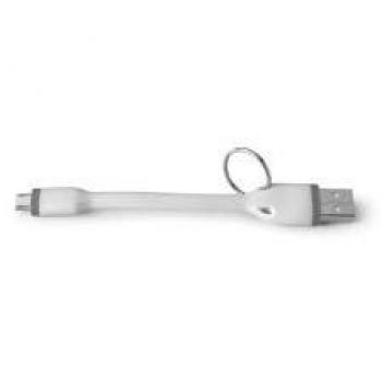 Llavero USB Micro Celly USBMICROKEYWH Color Blanco