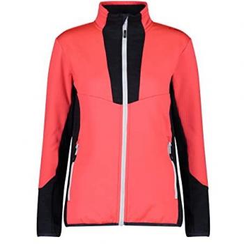 Red Women's CMP Fleece Jacket D44 XL