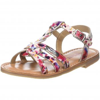 Les Tropéziennes par M. Belarbi Badami, Sandalia con Pulsera para Niñas, Rosa