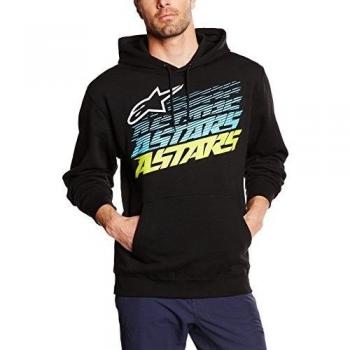 Alpinestars hombres sudadera-camiseta hash tire de forro polar, colour negro, XL, 1016-52001-10