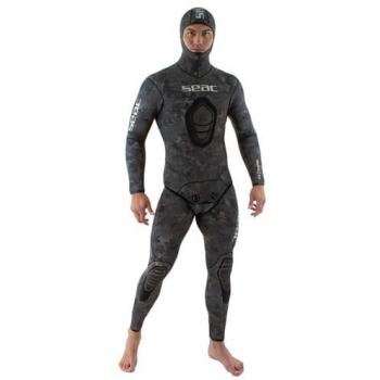 Chaqueta de Pesca Submarina Seacsub Snake Camo 5 mm para Hombre