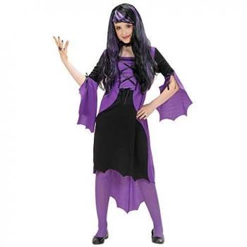 WIDMANN Widman - Disfraz de halloween vampira para niña, talla 6 años
