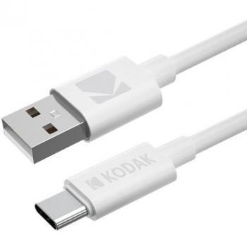 Kodak Cable USB a USB-C 1m Blanco 30425965