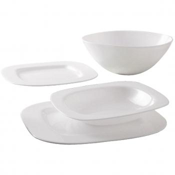 Luminarc Vajilla Cuadrada 19 Piezas Modelo Squera