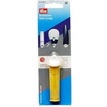 Prym Cartucho De Tiza, Plastic, Amarillo, 1 Unidad