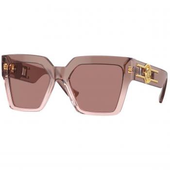 Versace VE4458F Asian Fit 543573 Gafas de Sol para Mujer Marrones