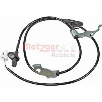Sensor ABS METZGER 09001037 - Tipo: Sensor ABS, Marca: METZGER, Número de pieza: 09001037