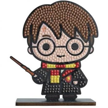 Kit de Pintura con Diamantes Crystal Art Buddy - Harry Potter - 11x8 cm - Actividad Creativa para Niños y Adultos