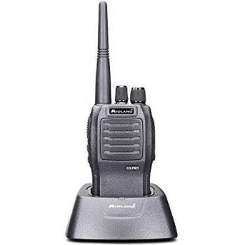 Walkie Talkie Profesional Midland G11 PRO en Color Negro