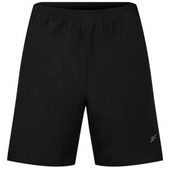 Reebok Pantalones Deportivos Cortos Strength 4.0 Gris y Negro, Talla S, para Hombre