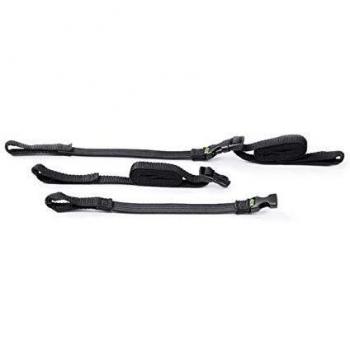 ROK Straps SW-MOTECH 2 Adjustable Straps. Black. 310-1060 mm.