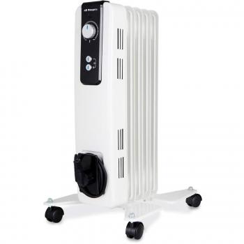 Orbegozo RH 1000 Radiador de Aceite, 1000W de Potencia, 5 Elementos y diseño en Color Blanco