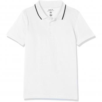 NAME IT Nkmvartin SS Polo I, Camiseta para Niños, Blanco