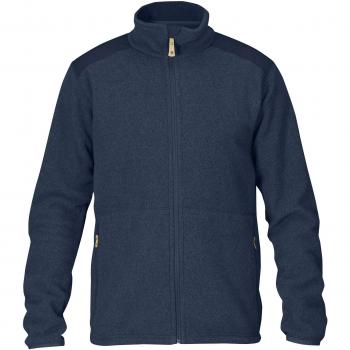 Chaqueta de Forro Polar Fjällräven Sten - Azul Oscuro para Hombre