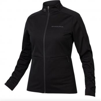 Chaqueta cortavientos Endura Windchill II para mujer, color negro, talla S