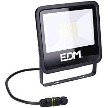 Foco Proyector LED 50W 6400K IP65 Negro 4000 Lúmenes 19.2x17.5x2.9cm
