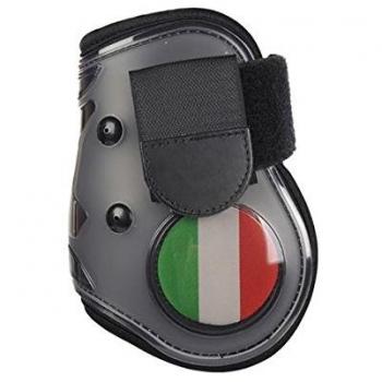 HKM Flag Italy - Protector para Pierna Trasera, diseño de Bandera de Italia