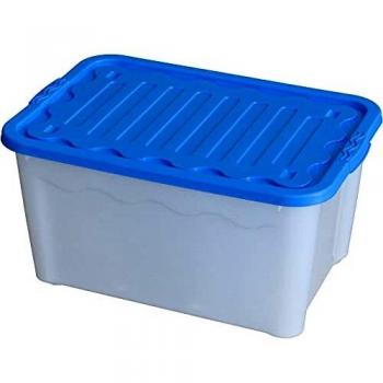 Contenedor Space Box con Tapa 60x40x30 cm 51L