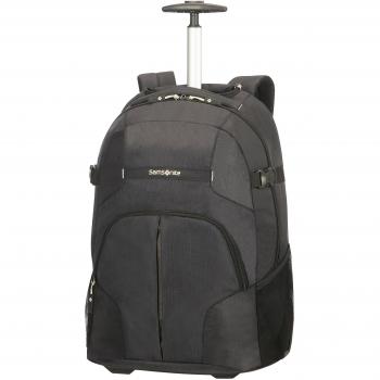 Samsonite - Rewind - Wheeled Mochila para Laptop 55 cm, 33 L, Negro