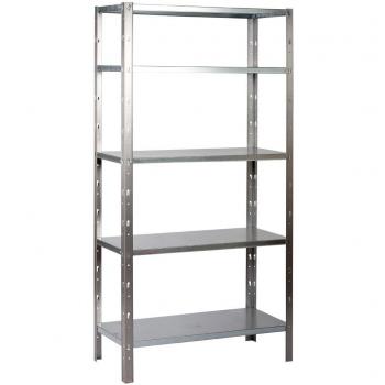 Avasco 5400431657005 - Clicker 100 estantería metálica ajustable, con 5 estantes casa ouml, el, 200 x 100 x 50 cm, galvaniz
