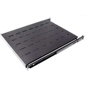 RackMatic - Bandeja telescópica ajustable para armario rack 19 de 1U y fondo 550mm