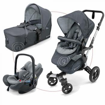Concord - Coche de paseo trío neo mobility set gris