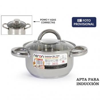 Cacerola New Neron 16cm 2L Acero para Inducción