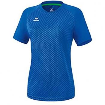 Erima Women's Madrid Short Sleeve T-shirt - New Royal Blue Size 42