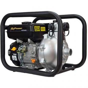 ITCPOWER IT-GPH40 Motobomba de Gasolina, 4780 W, Negro/Plata