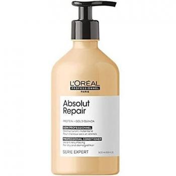 LOr閍l Professionnel | Conditioner, With Protein And Gold Quinoa for Dry And Damaged Hair, Serie Expert Absolut , 500 ml