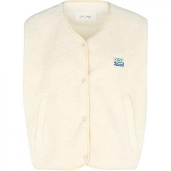 American Vintage HOKTOWN Cream Teddy Vest for Women XS/S