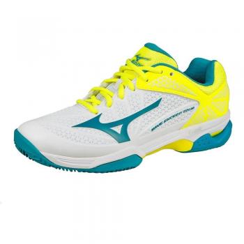 Mizuno - Zapatillas de tenis de Material Sintético para hombre blanco Bianco blanco Size: CM 28 - UK 9