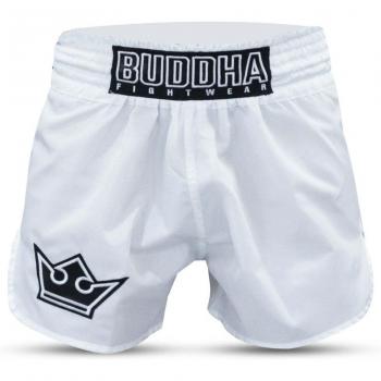 Retro Old School Thai Boxing Shorts by Buddha Fight Wear