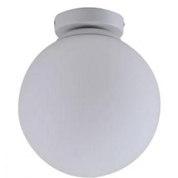 Lámpara de Techo Meriala Blanca de Vidrio Ø 25cm Dimmable para Sala y Comedor