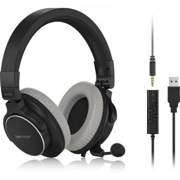 Behringer BH470U Premium Over-Ear USB Headset with Detachable Microphone