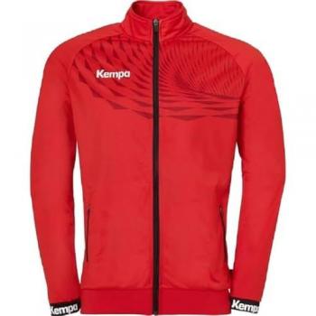 Chaqueta de Chándal Kempa Wave 26 Poliéster Ligera y Transpirable con Bolsillos con Cremallera para Hombre y Niño