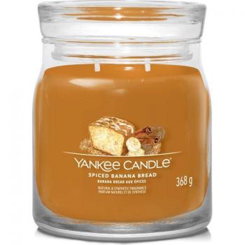 Yankee Candle Spiced Banana Bread Scented Candle Signature 368 g