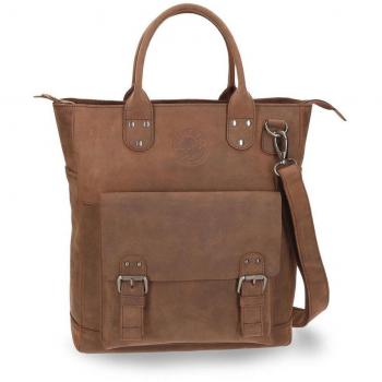 Pepe Jeans Aristocrat Bolso Bandolera, 38 cm, 13.38 Litros, Marrón