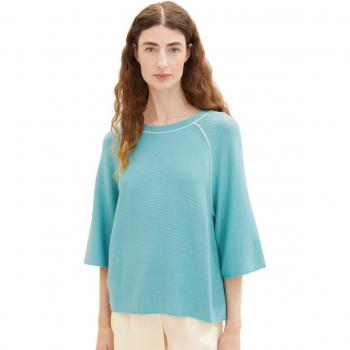 Jersey Mujer Oversize Manga Francesa - Tom Tailor