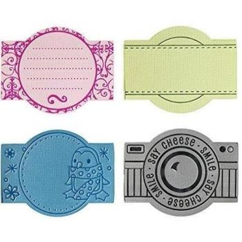 Fiskars 0092 - Set de 4 placas complementarias medianas, diseño marquis