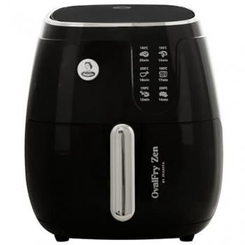 Freidora de Aire Ovalada Juanita - 1700W, 6 Litros, 8 Programas, Pantalla Táctil Digital, Cesta Antiadherente
