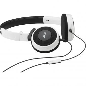 AKG Y30UWHT - Auriculares supraaurales para dispositivos iOS y Android