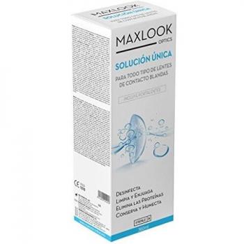 Maxlook Solución Única Para Lentes de Contacto Blandas 360ml