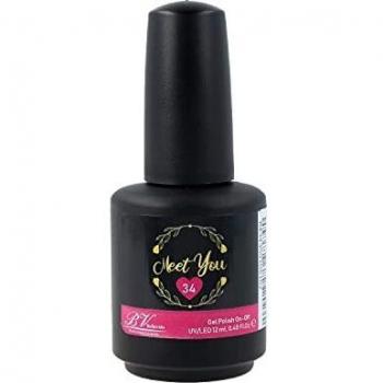 Bella Vida Meet You Gel Polish UV/Led 34 12 ml, Estándar, Único