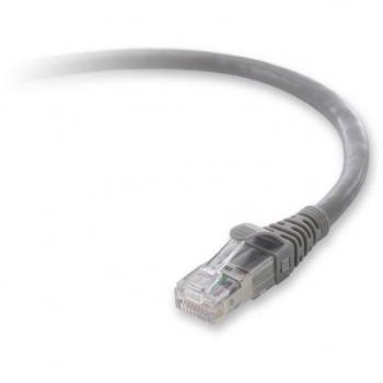 Belkin F2CP003-01GY-LS 10G 30 cm RJ-45 Male to RJ-45 Male CAT 6a Patch Cable - Grey