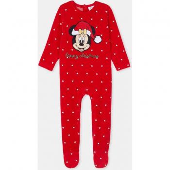 Pijama bebé velour Minnie navidad Cotton Juice